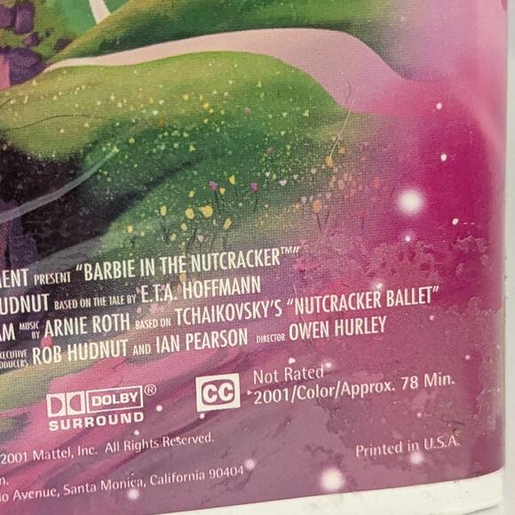 Vintage Barbie in the Nutcracker VHS – 2001 Animated Christmas Holiday Movie - Picture 6 of 6